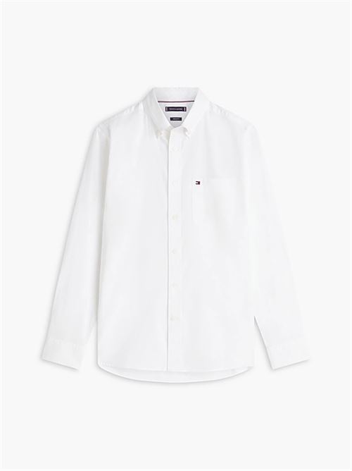 light oxford solid sf shirt TOMMY HILFIGER | MW0MW42287YBR